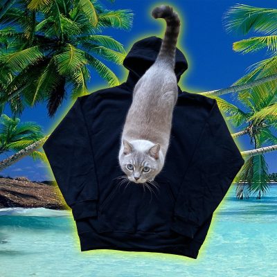 „GIGI“ Hoodie Black Backprint